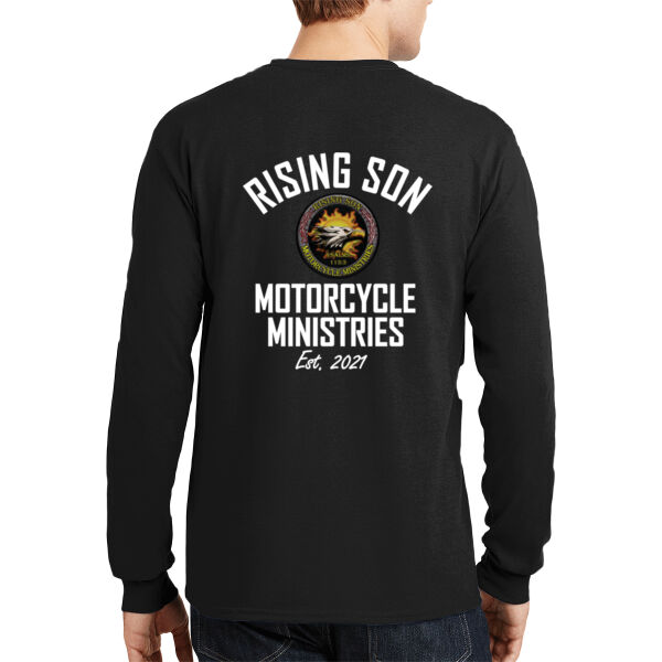 Rising Son - DryBlend ® 50 Cotton/50 Poly Long Sleeve T Shirt Thumbnail