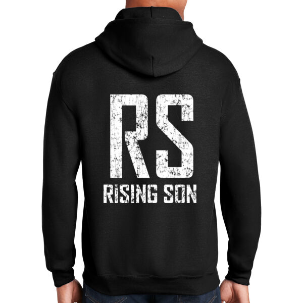 Rising Son Distressed - Heavy Blend Hooded Sweatshirt Thumbnail